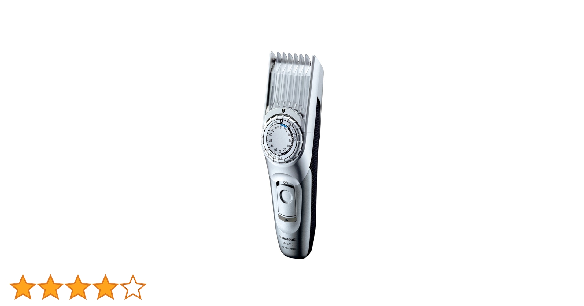 Panasonic - パナソニック  メンズヘアーカッター  シルバー調 楽天市場】2020年11月モデル パナソニック ヘアーカッター ER